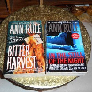 Books- (set/2) - "Bitter Harvest"  &  "In The Still of the Night"